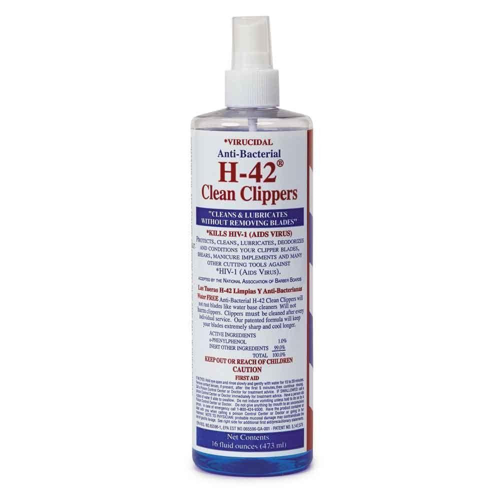H-42 Clean Clippers Blade Cleaner 16oz Spray