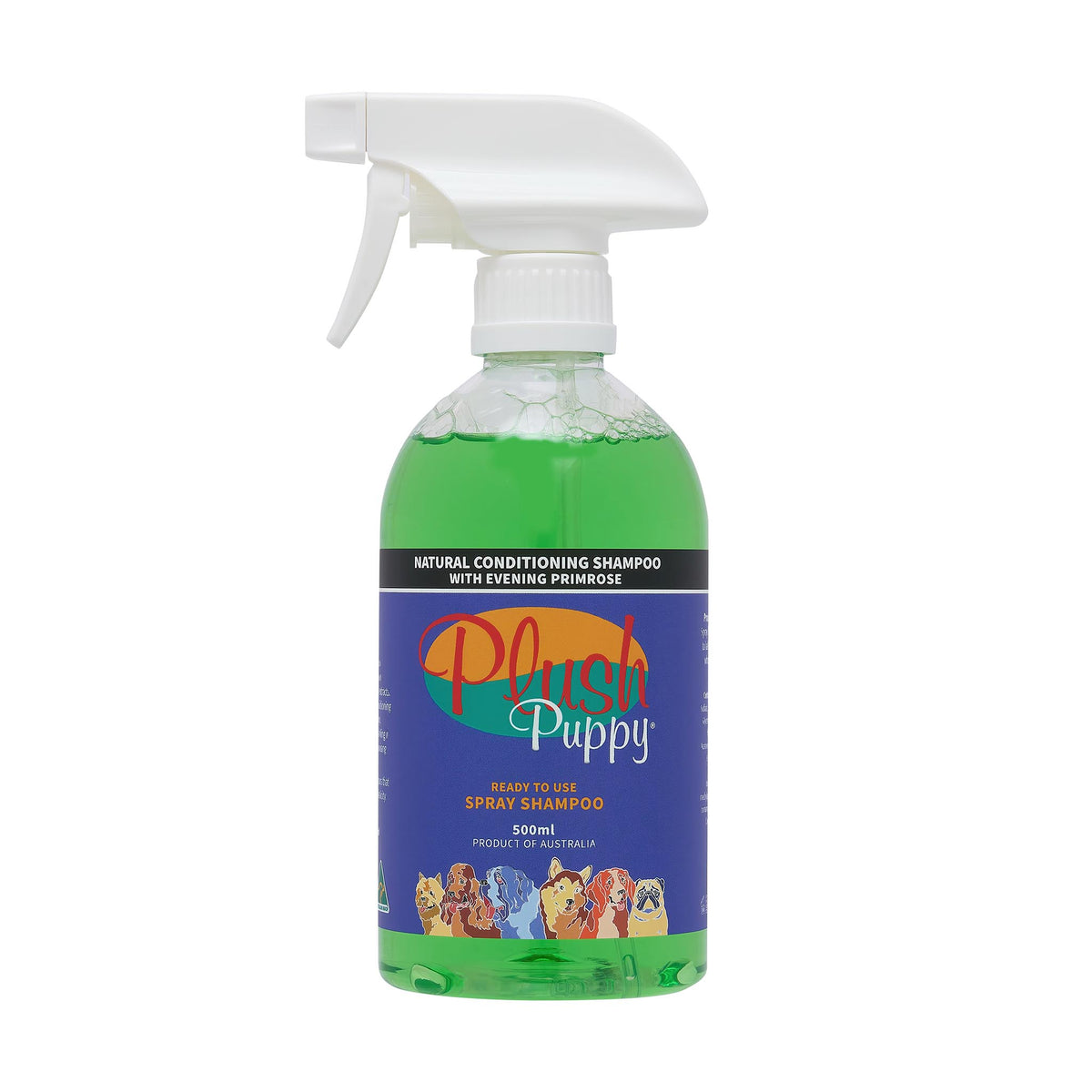 Plush Puppy Natural Conditioning Spray Shampoo with Evening Primrose