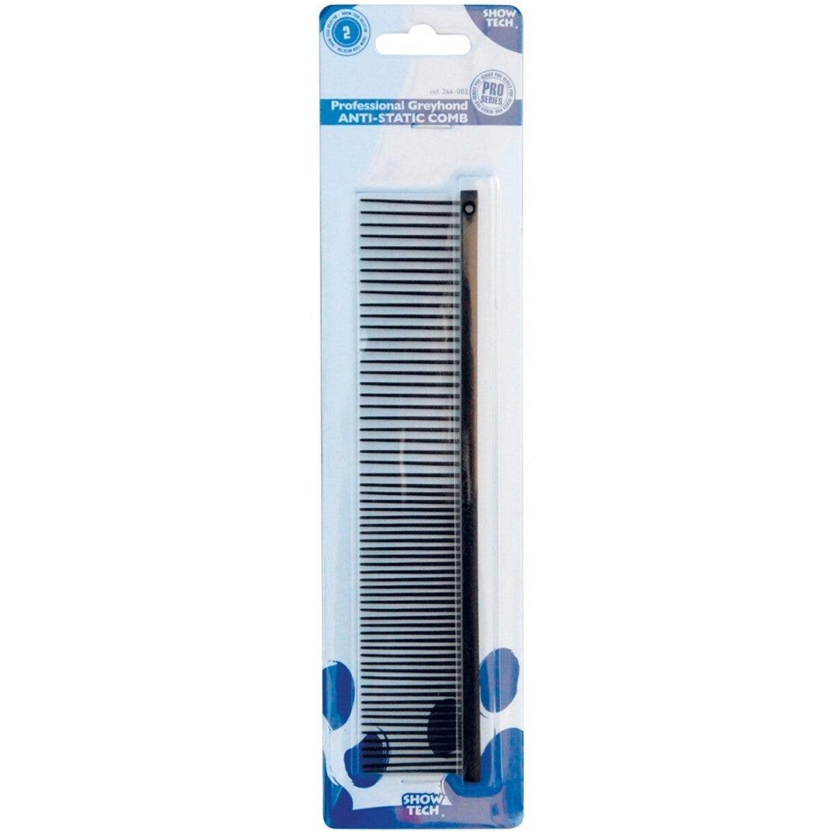 Show Tech Anti-Static Greyhound Bronze Comb 19cm