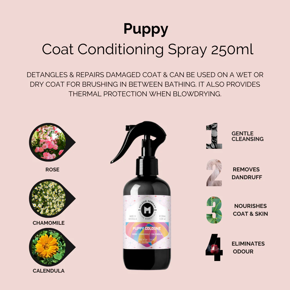 Melanie Newman Puppy Conditioning Spray