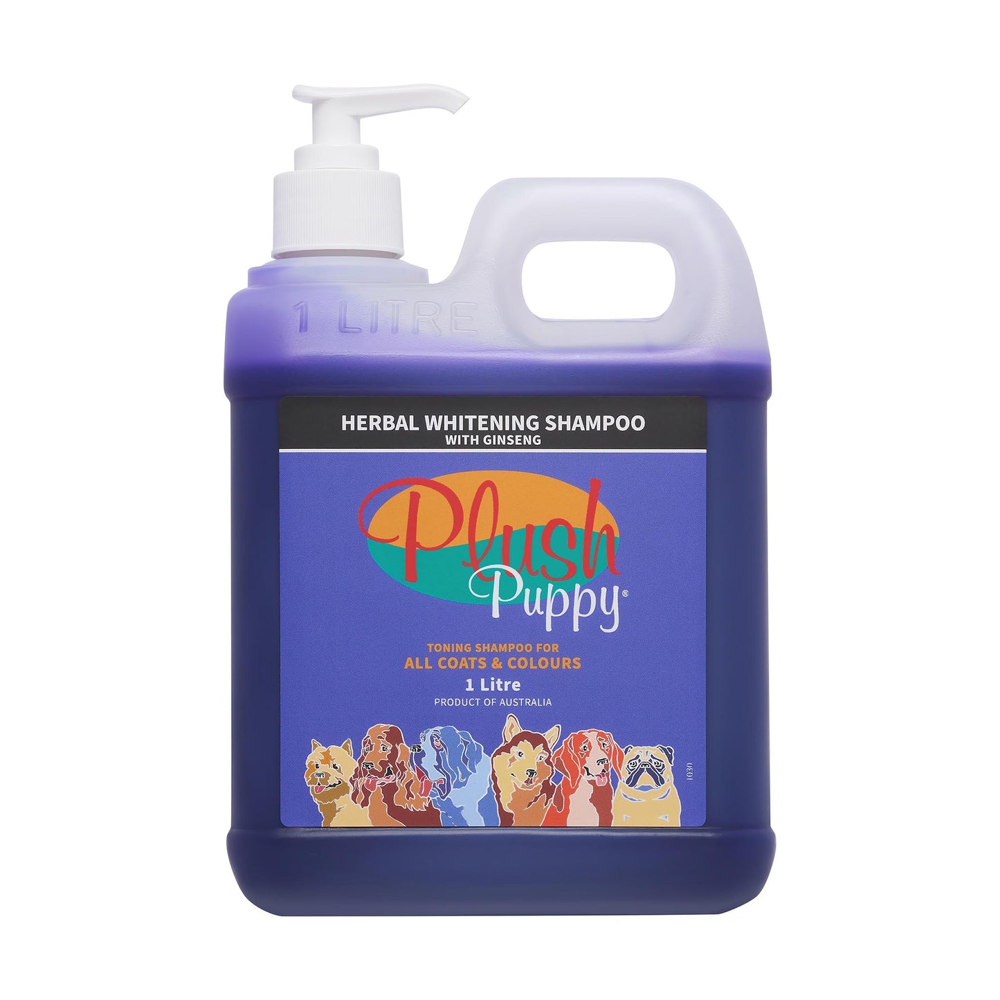 Plush Puppy Herbal Whitening Shampoo with Ginseng