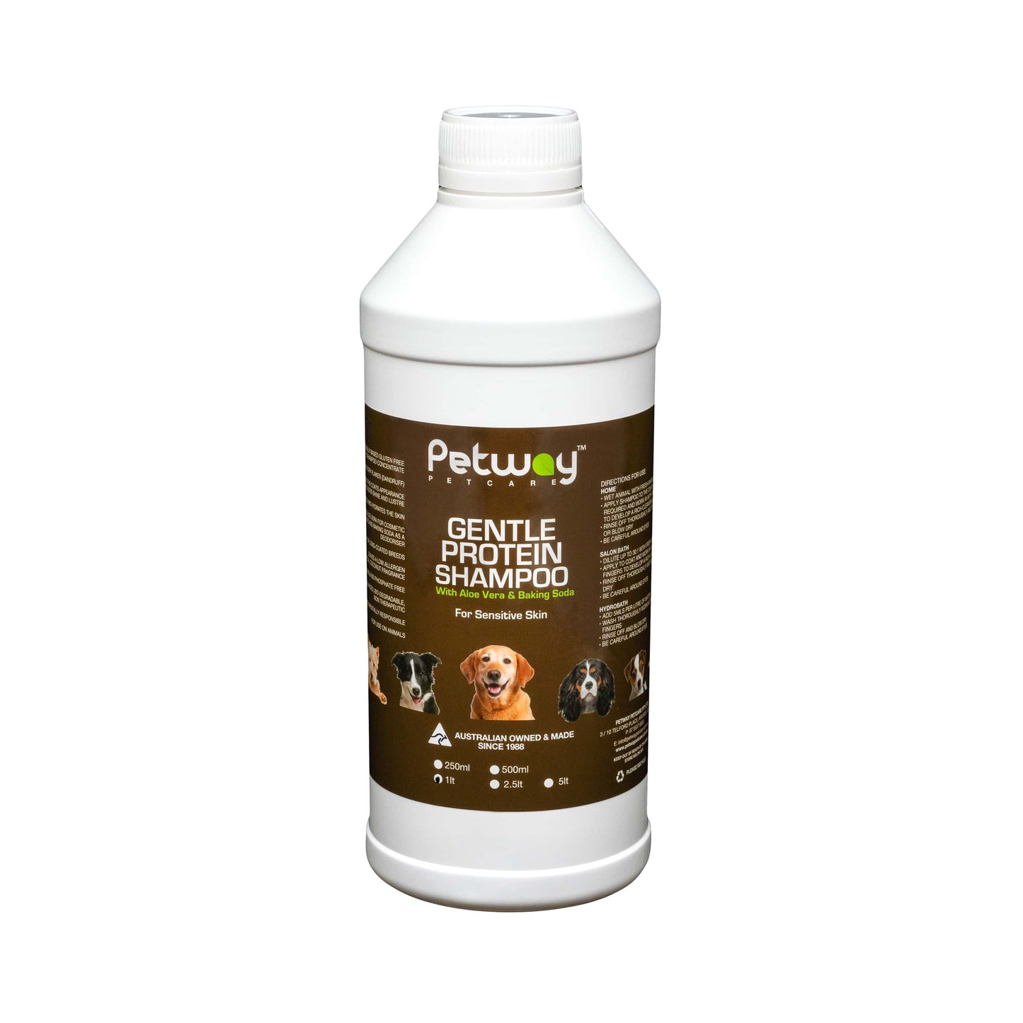Petway Gentle Protein Shampoo with Aloe Vera & Baking Soda