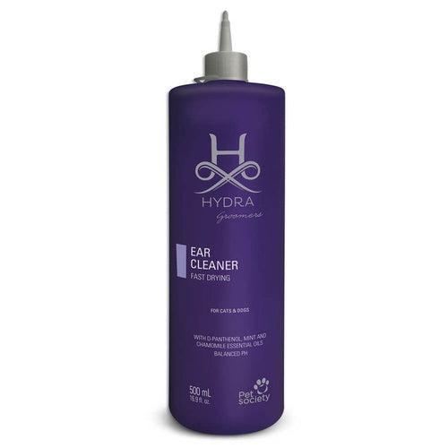 Hydra Groomers Ear Cleaner, a fast-drying non-greasy cleaner for routine dog ear cleaning at home