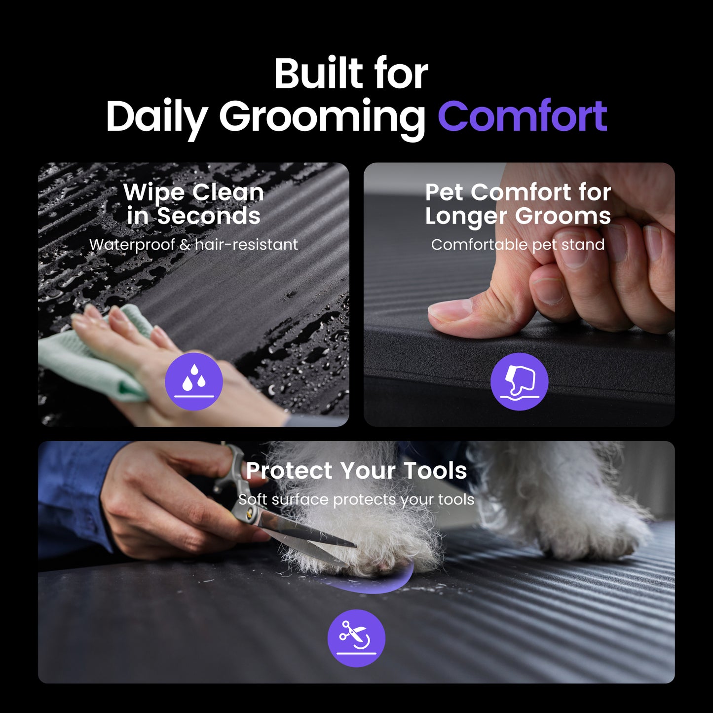 Jirpet Hi Lo Electric Pet Grooming Table