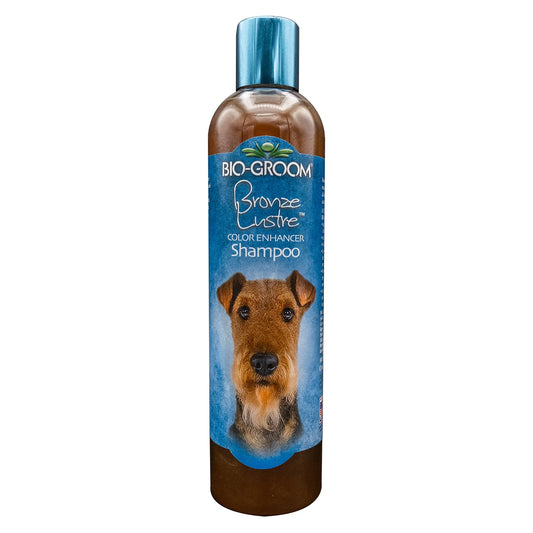 Bio-Groom Bronze Lustre colour-enhancing dog shampoo, 355ml