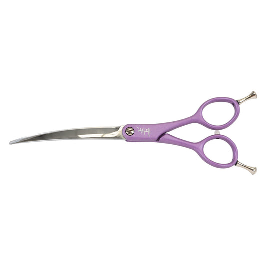 Yento Sparkle Series 6.5" Curved Scissors Pink