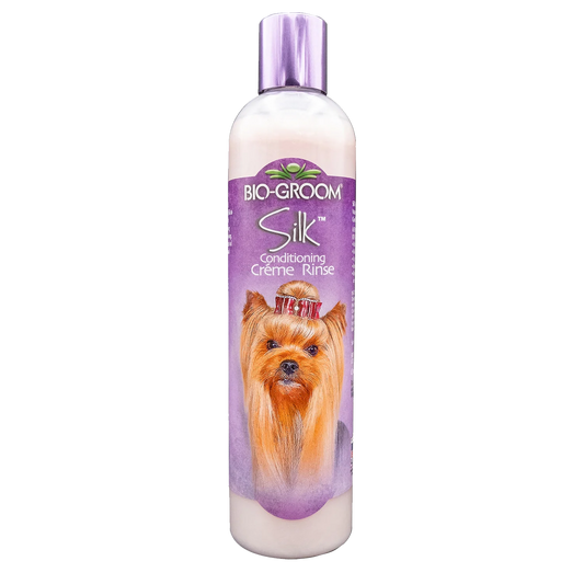 Bio-Groom Silk creme conditioner for dogs, 355ml bottle