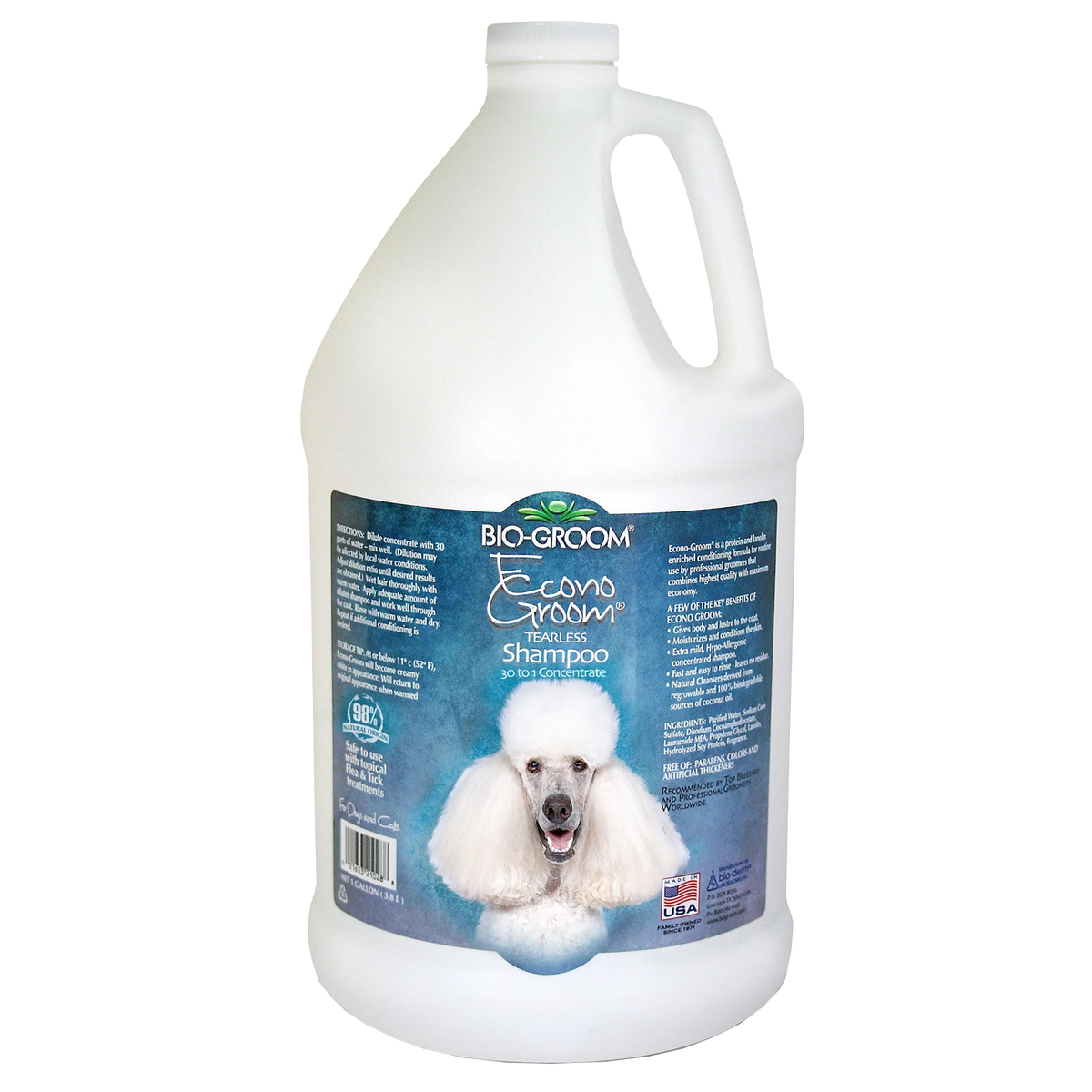 Bio-Groom Econo-Groom 30:1 concentrated dog shampoo, 3.8L