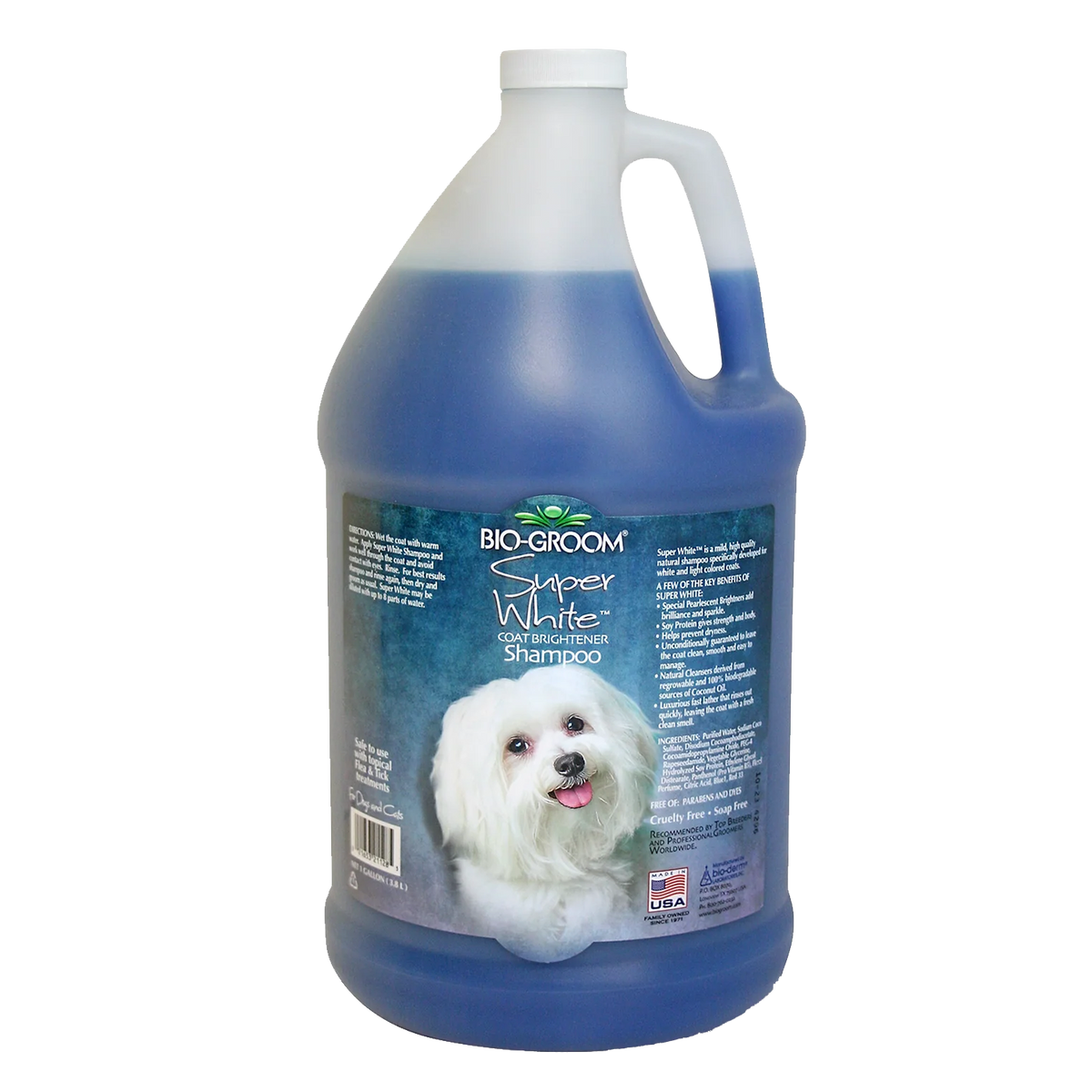 Bio-Groom Super White whitening dog shampoo, 355ml bottle