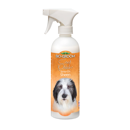 Bio-Groom Coat Polish spray-on sheen for dogs, 433ml