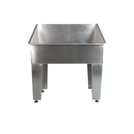 PURFY Small Stainless Steel Bathtub