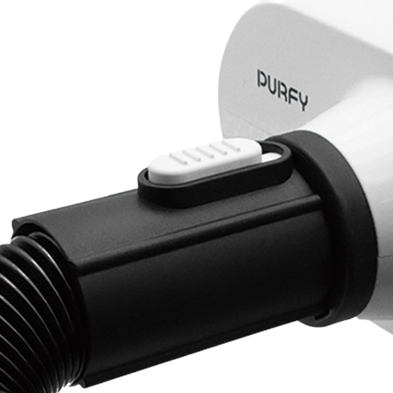 PURFY Seastorm Dual Motor Force Dryer - White, handle detail