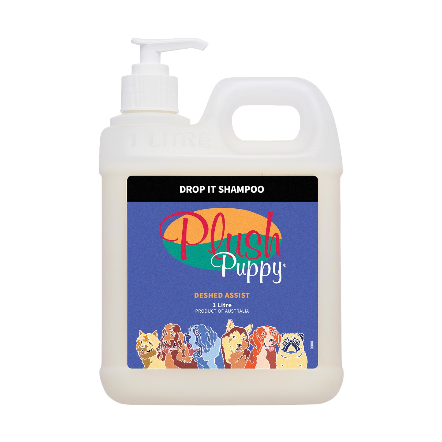 Plush Puppy Drop It De-Shedding Dog Shampoo