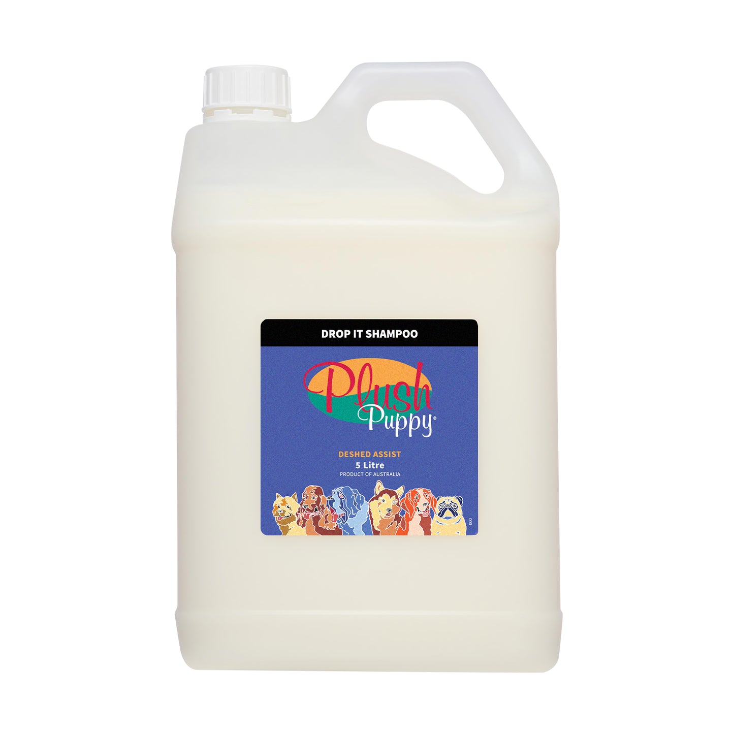 Plush Puppy Drop It De-Shedding Dog Shampoo