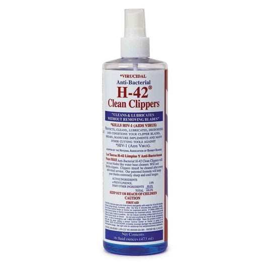 H-42 Clean Clippers Blade Cleaner 16oz Spray