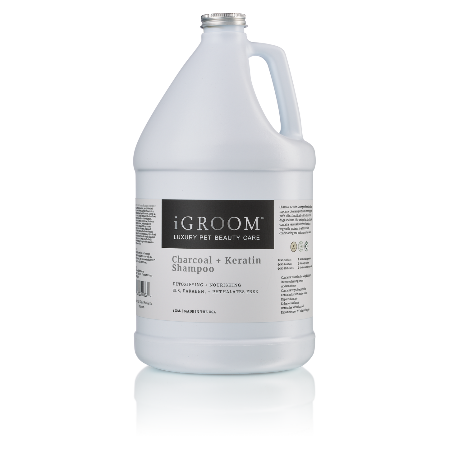 iGroom Charcoal + Keratin Shampoo