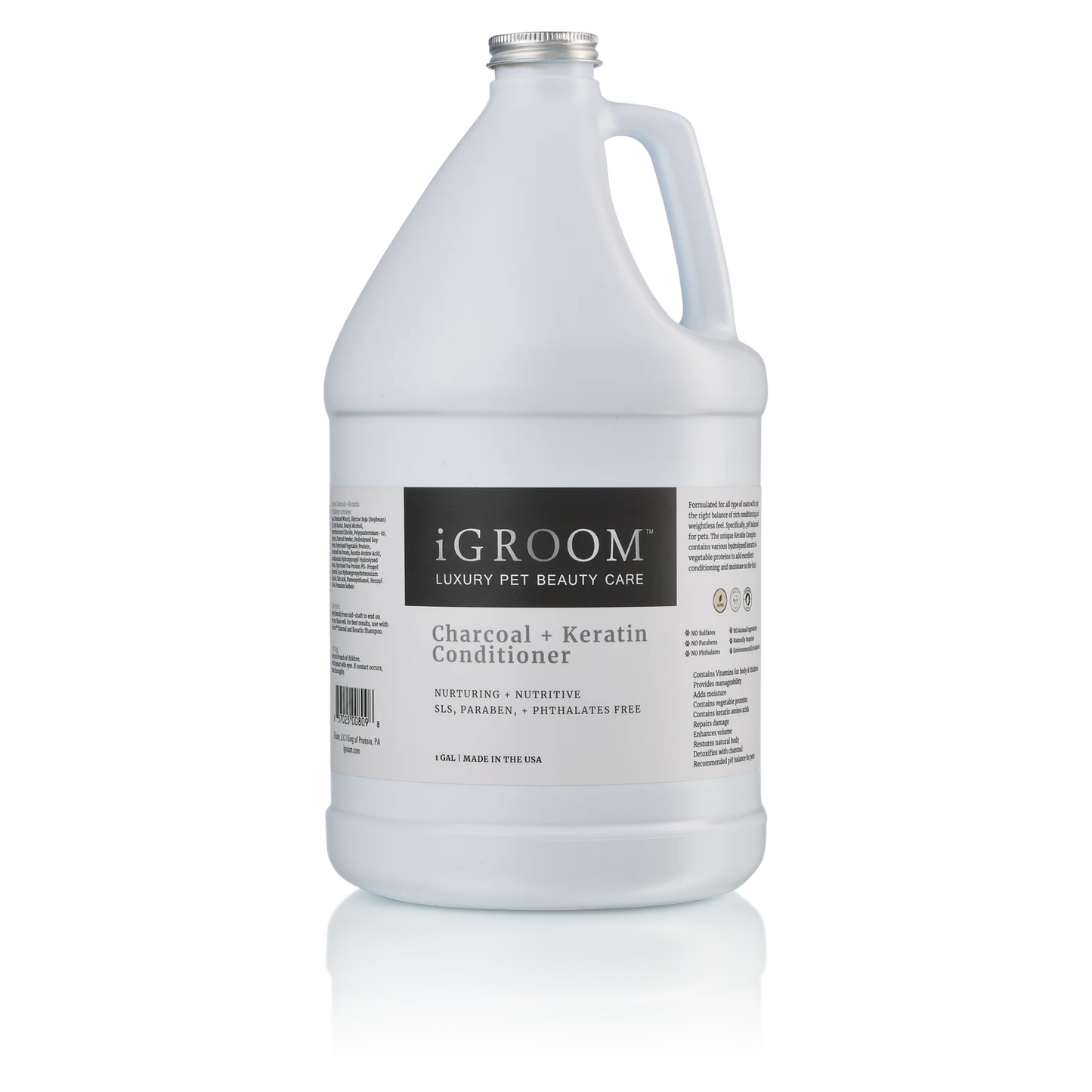 iGroom Charcoal + Keratin Conditioner