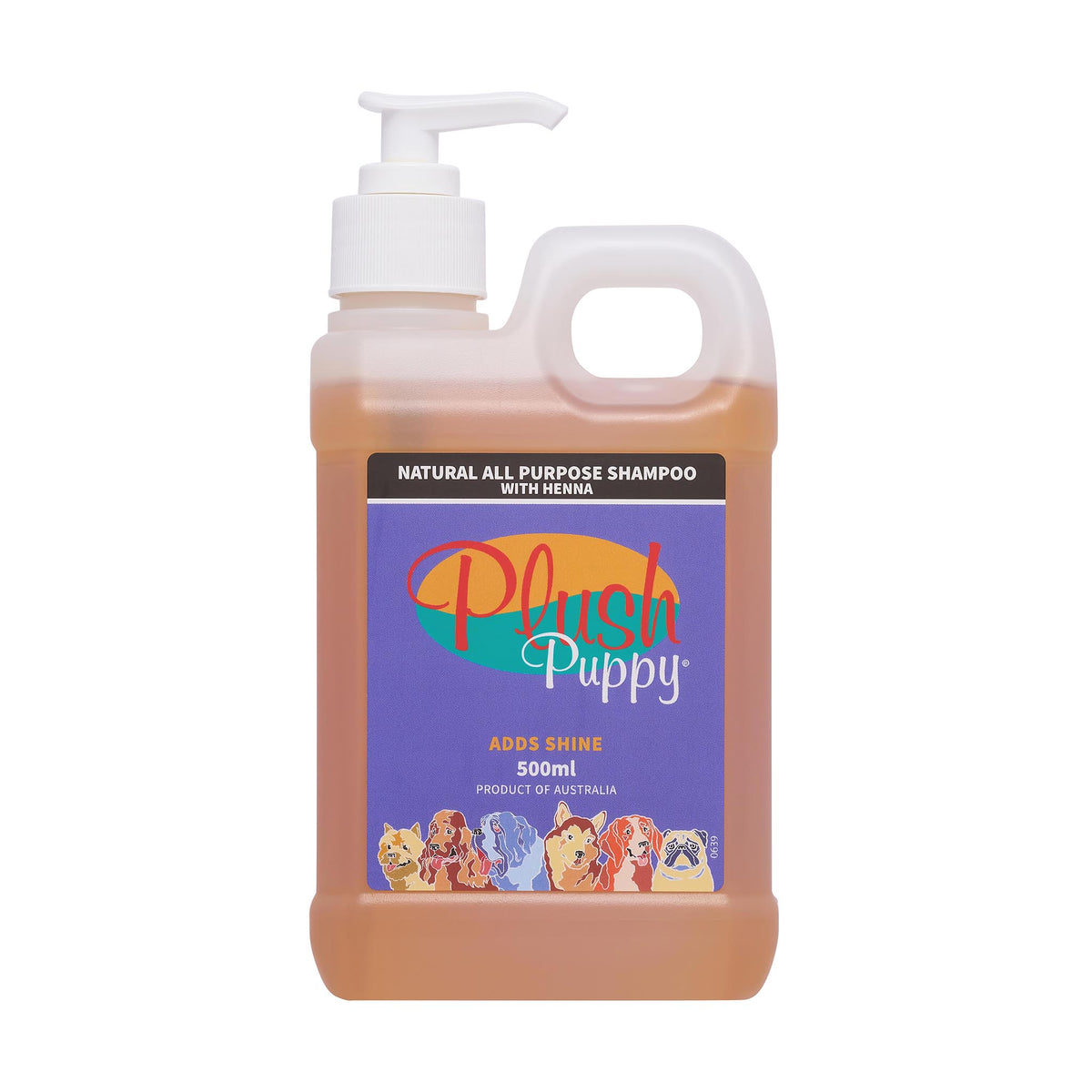 Plush Puppy Natural All Purpose Shampoo with Henna