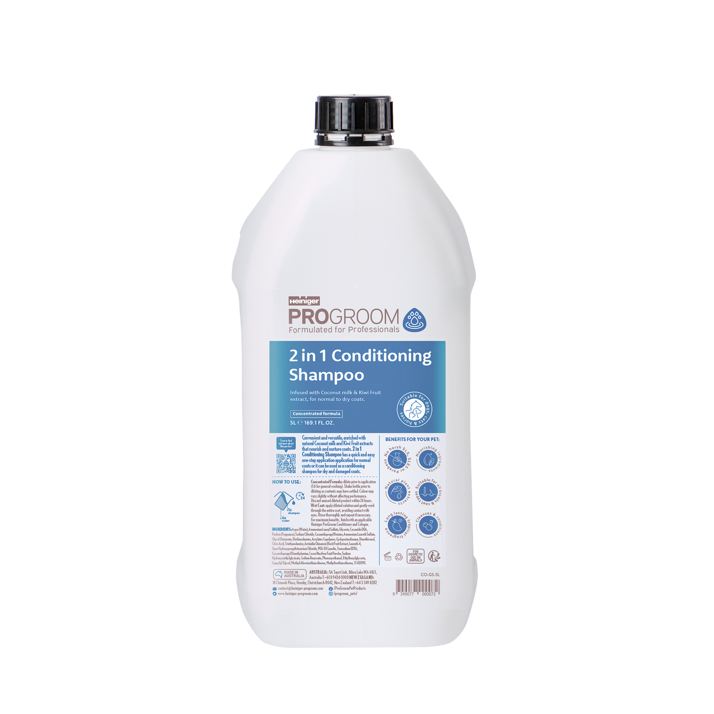 ProGroom 2 in 1 Conditioning Shampoo