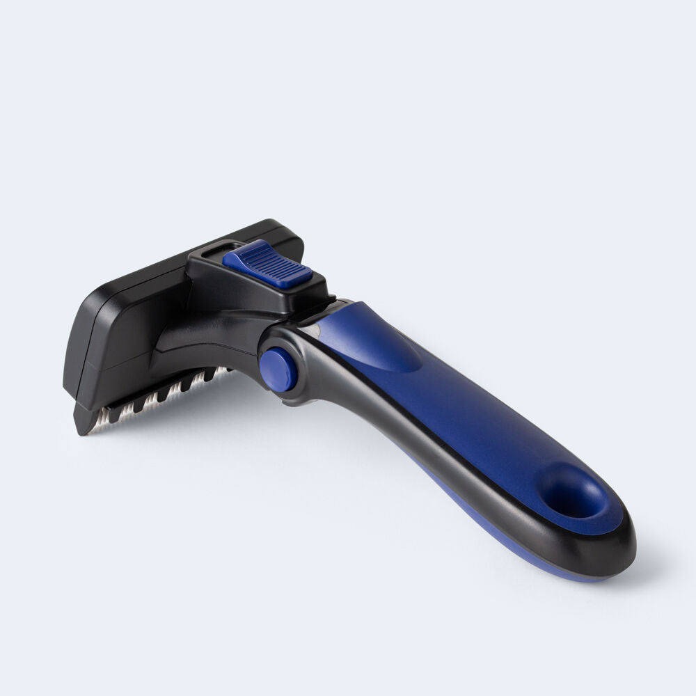 Refuresh Gentle Deshedding Brush for Long Hair - Blue