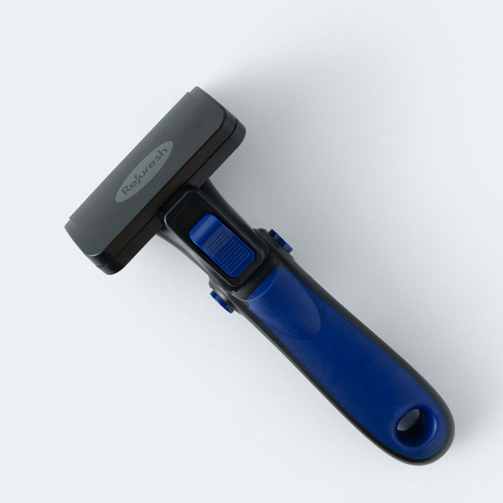 Refuresh Gentle Deshedding Brush for Long Hair - Blue