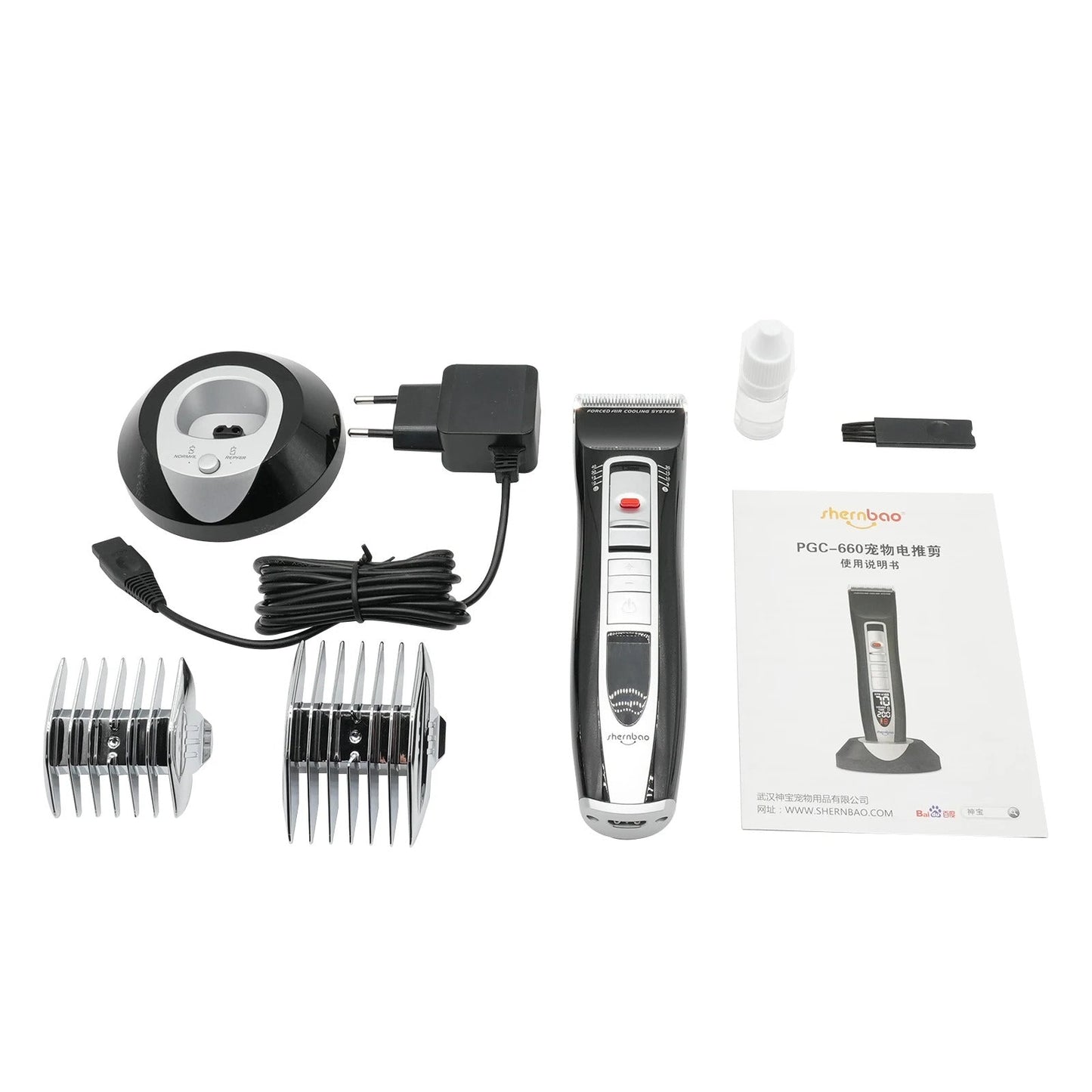 Shernbao Smart Digital 4-in-1 Adjustable Clipper PGC660