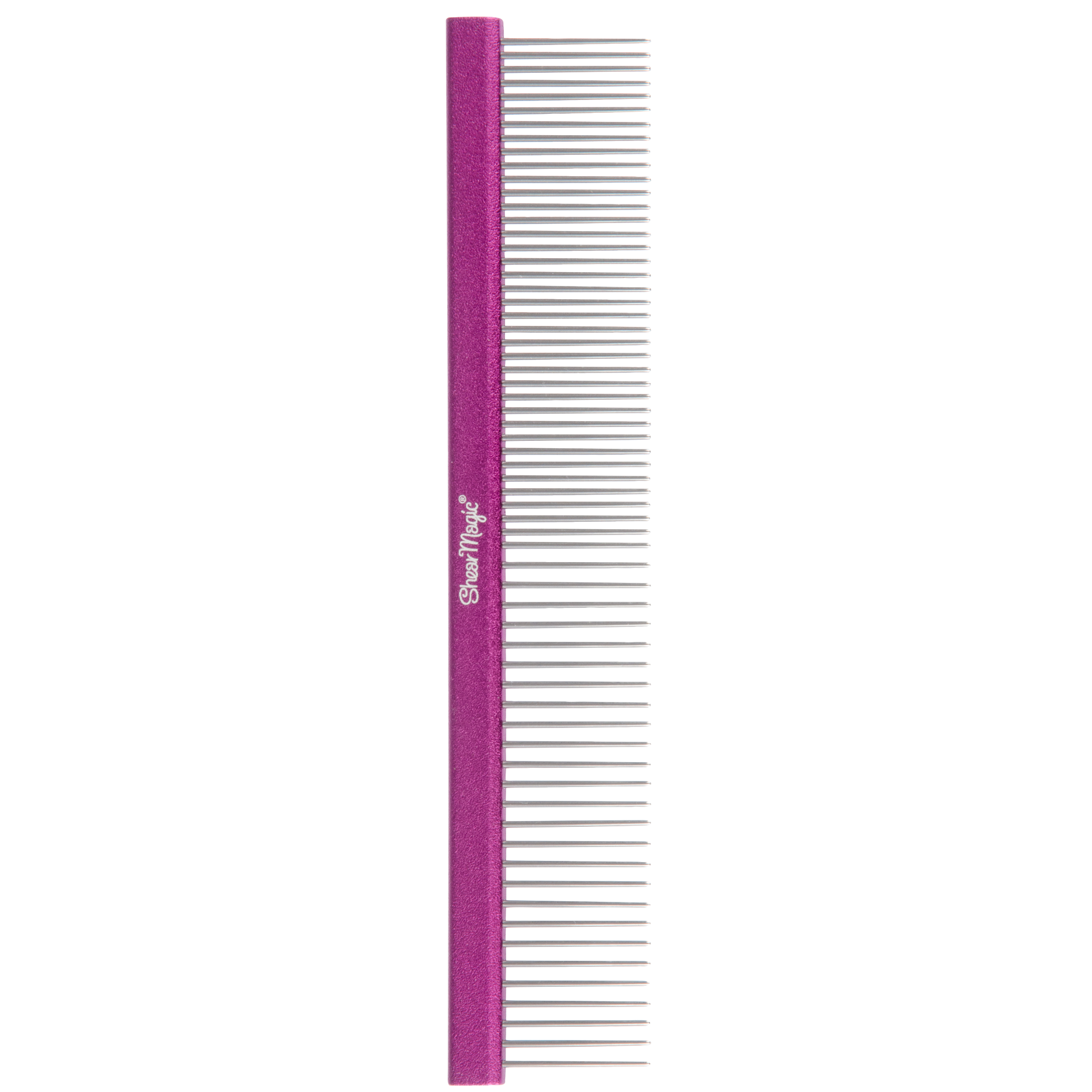 Shear Magic Aluminium Comb 195mm, 26 coarse / 38 medium