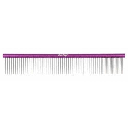 Shear Magic Aluminium Comb 250mm Round Handle