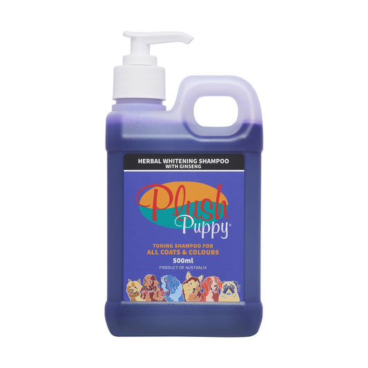 Plush Puppy Herbal Whitening Shampoo with Ginseng