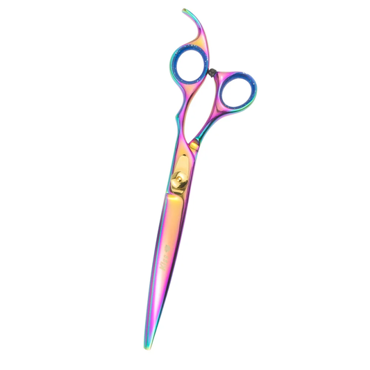 Geib Kiss Gold Rainbow 8.5" Curved Scissors