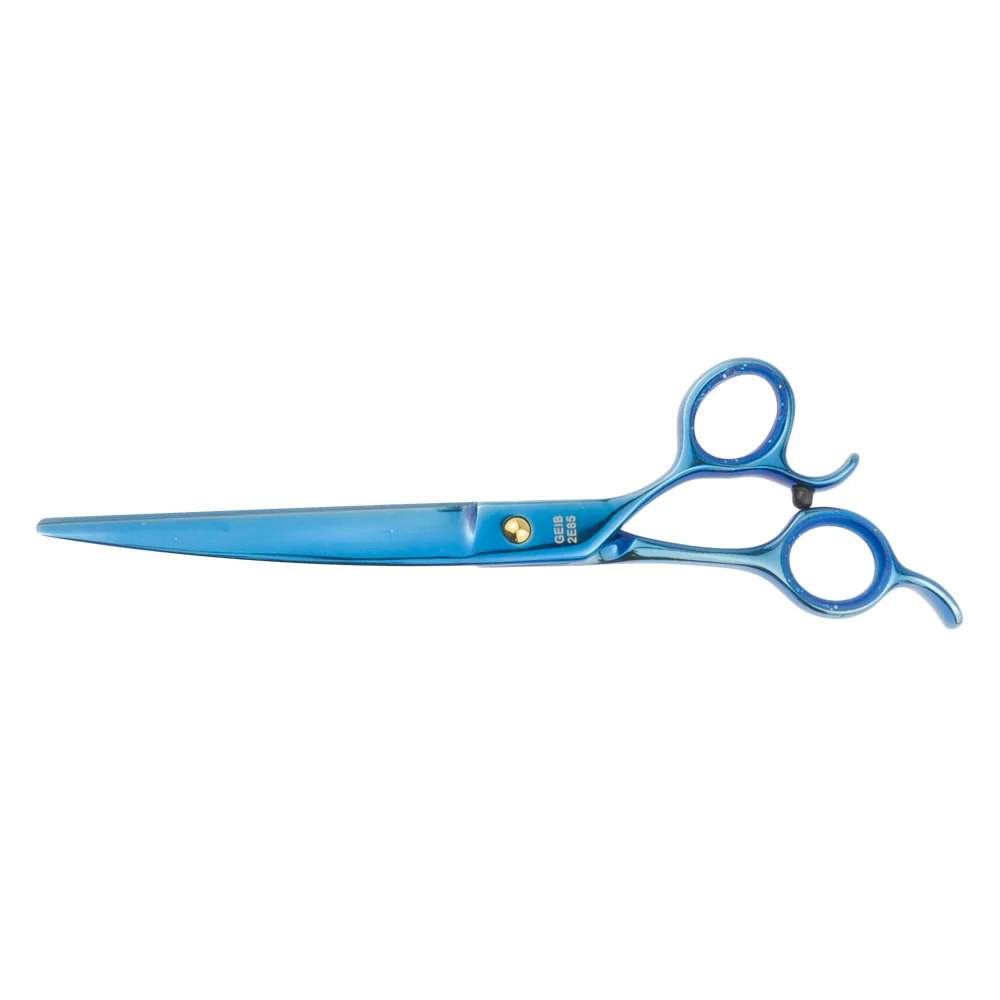 Geib Kiss Gold Blue 8.5" Curved Scissors