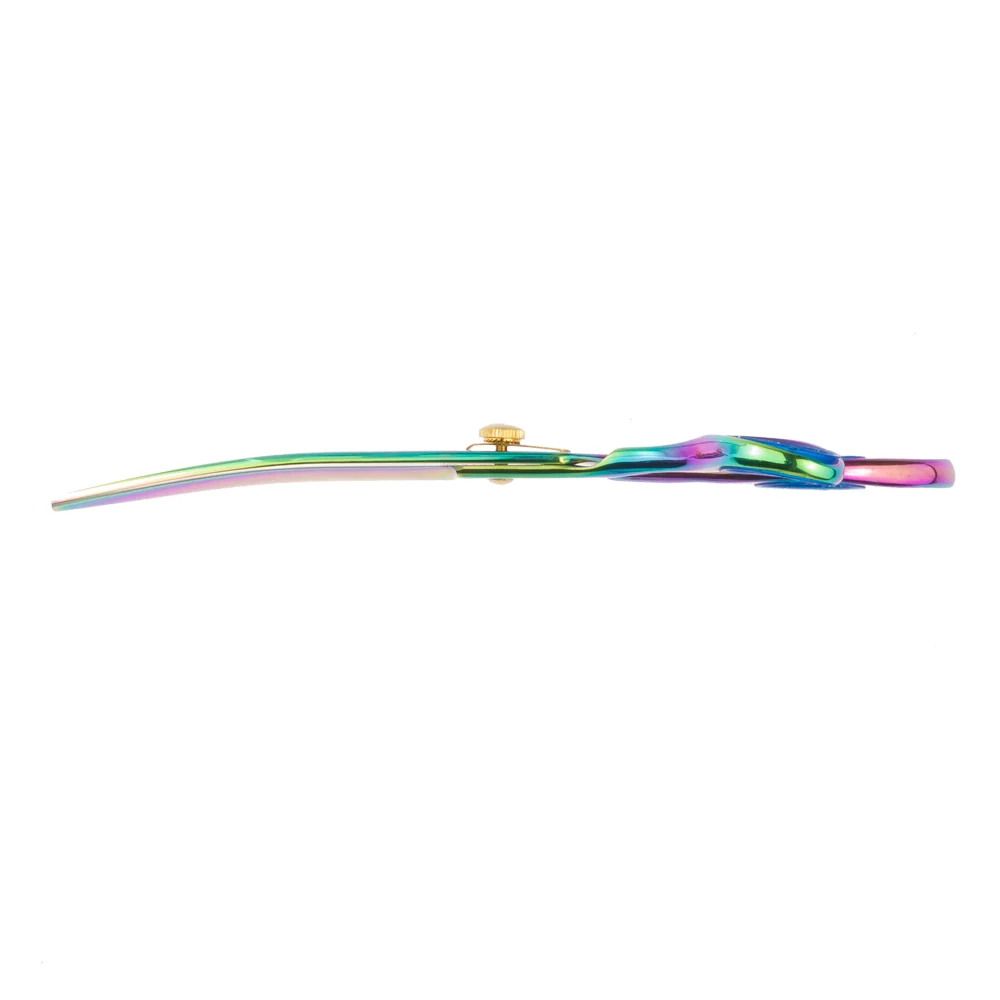 Geib Kiss Gold Rainbow 8.5" Curved Scissors
