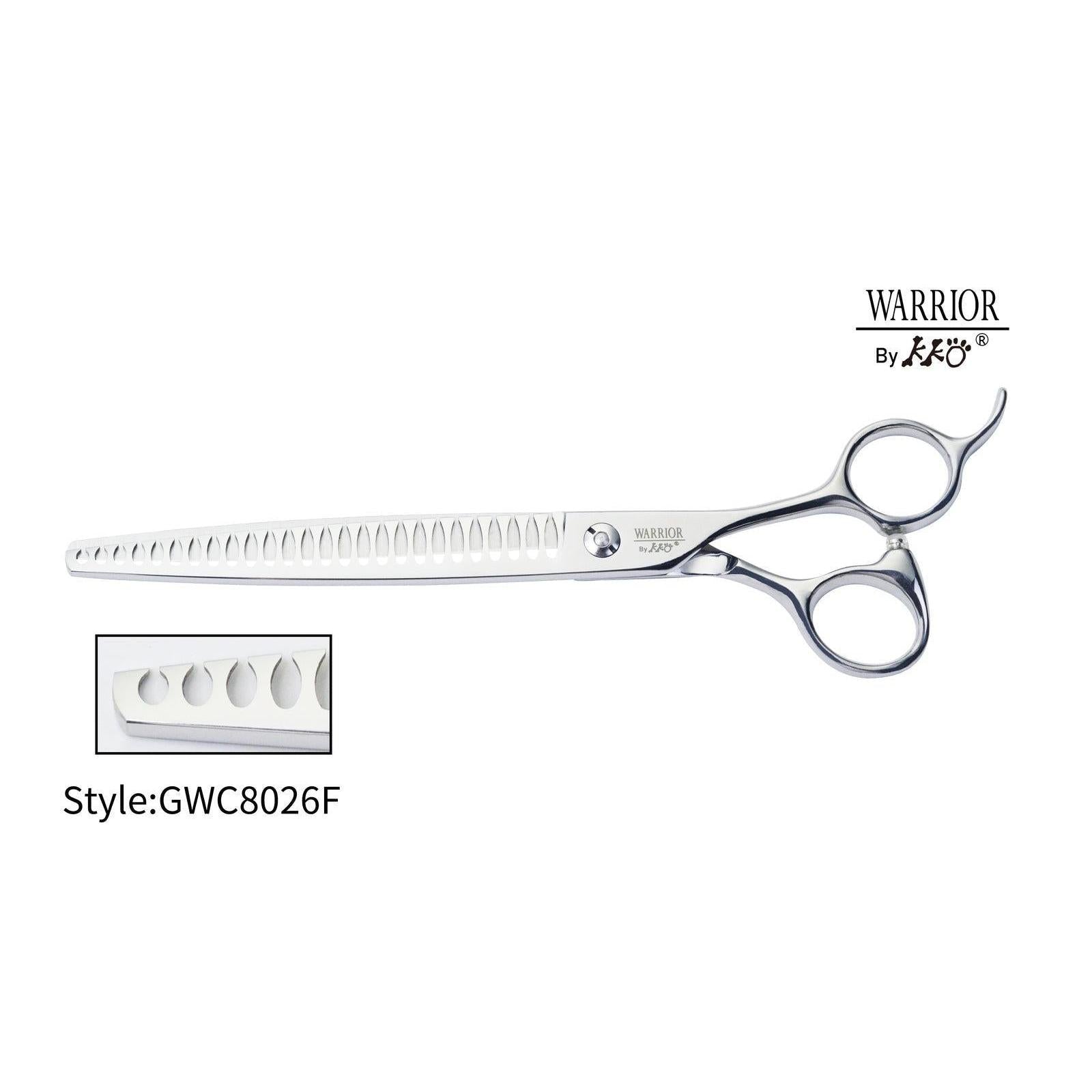KKO Warrior Scissors Chunker with 26 Flat Teeth 8"