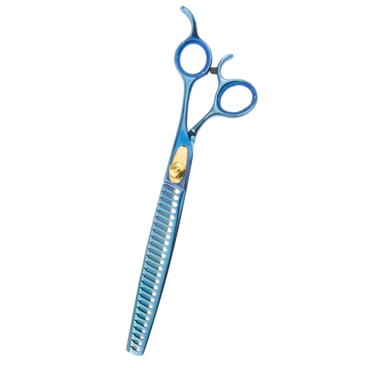 Geib Kiss Gold Blue 8.5" 26 Tooth Chunker Thinner