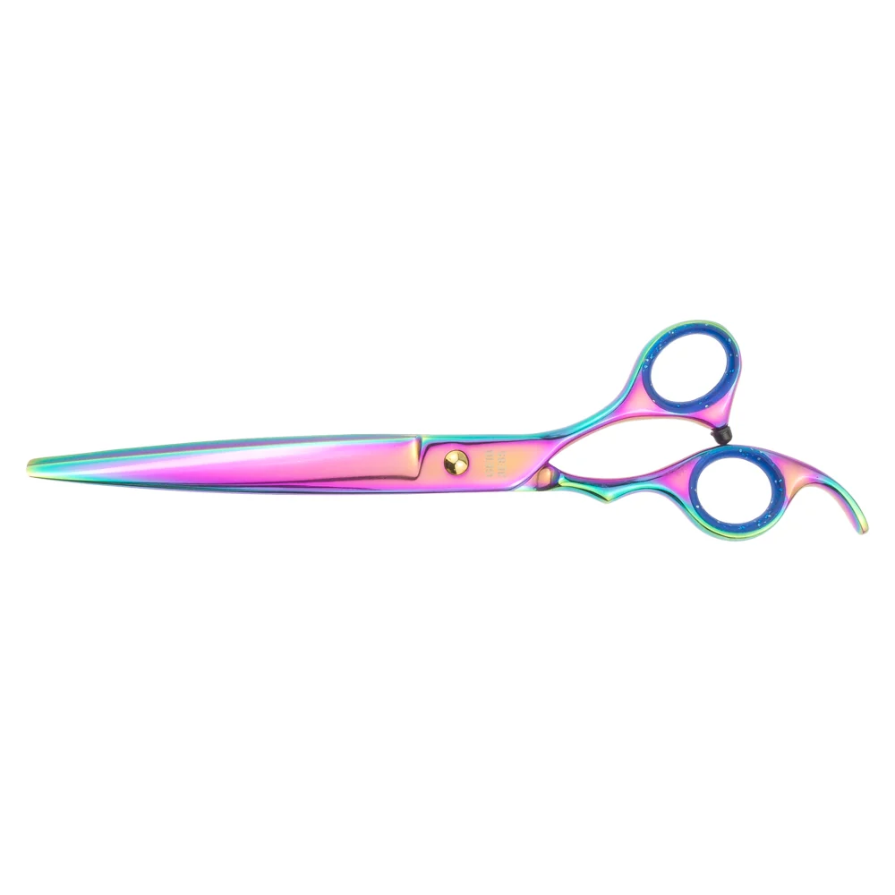 Geib Kiss Gold Rainbow 8.5" Curved Scissors