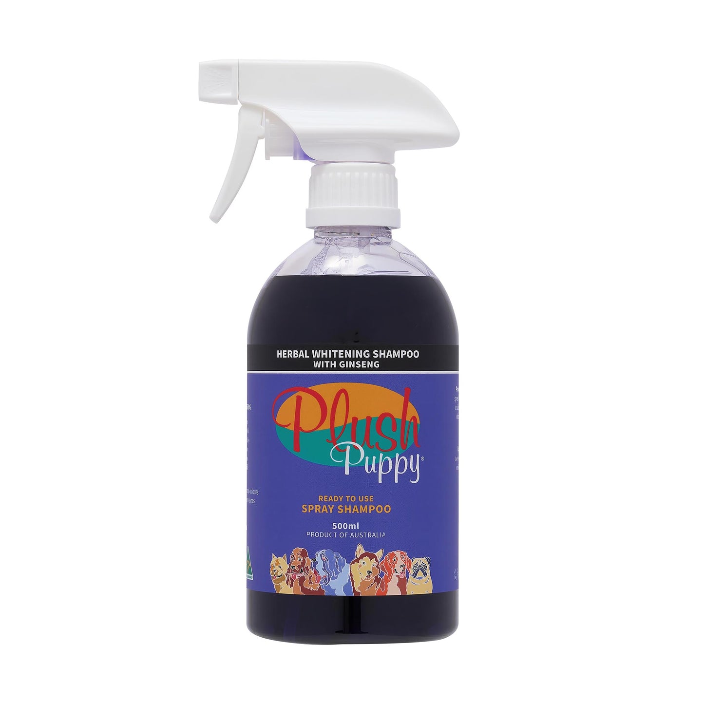Plush Puppy Herbal Whitening Spray Shampoo with Ginseng