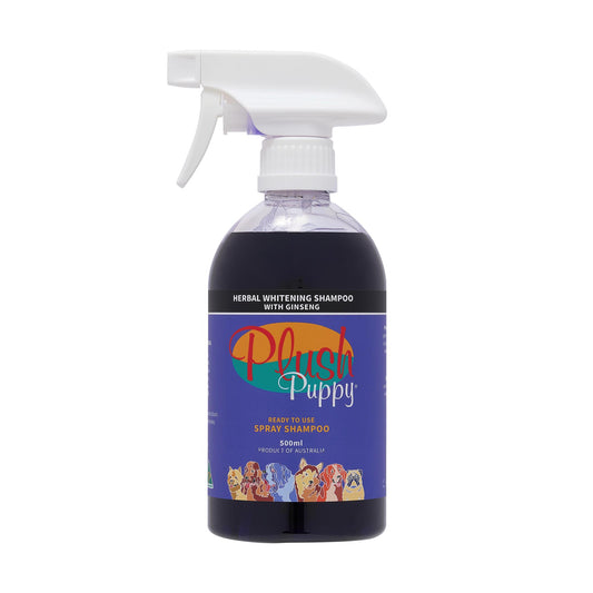 Plush Puppy Herbal Whitening Spray Shampoo with Ginseng