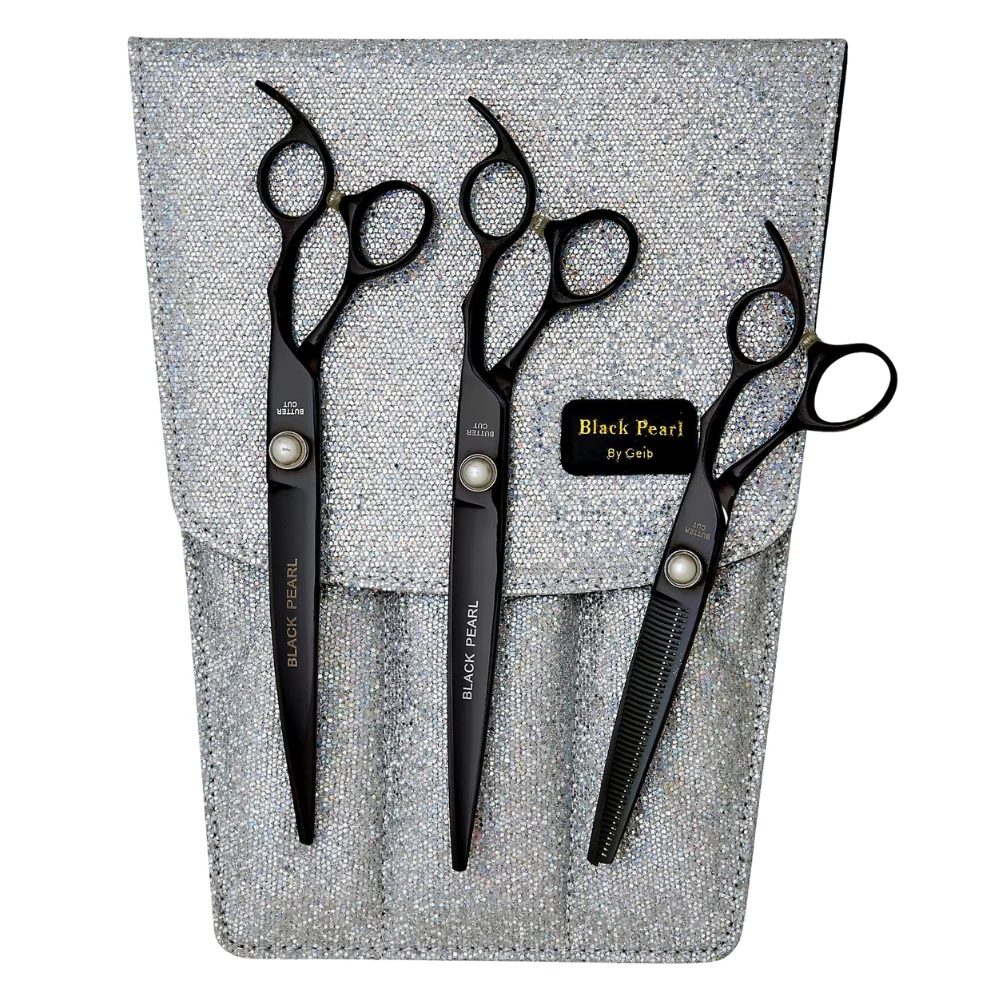 Geib Black Pearl Set Kit of 3 (Straight, Curved and 47T Thinner)