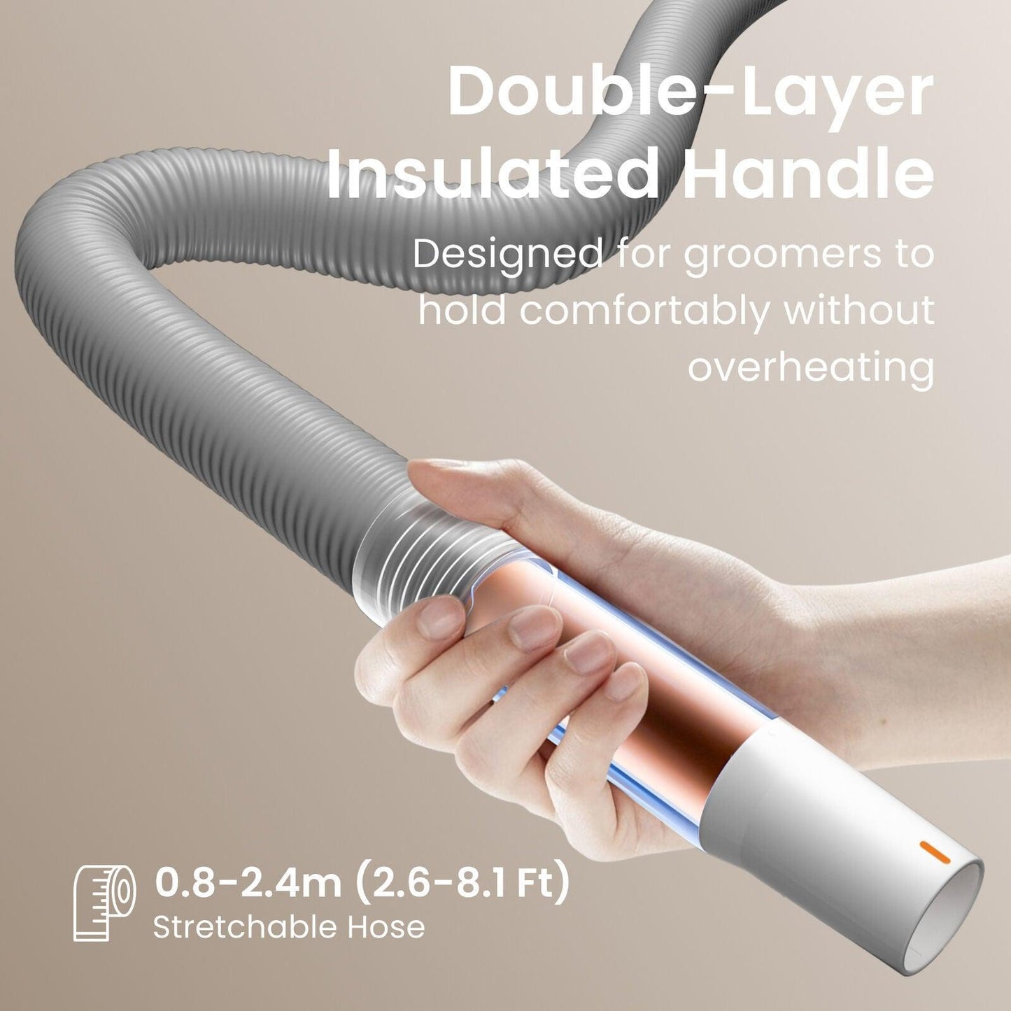 Jirpet Twin Titan I - Dual Motor Dryer Includes Wall Mount