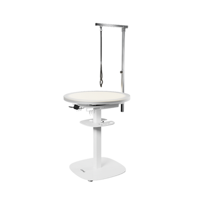 Jirpet Revolve 360 - Pneumatic Illuminated Grooming Table LED